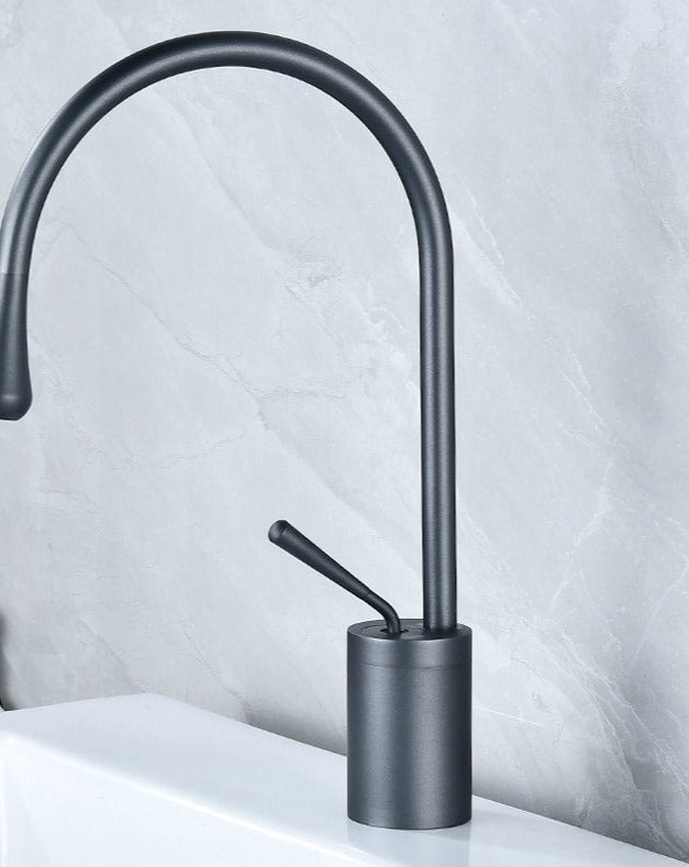 Onyx - Wastafelkraan druppel stijl badkamer draaibare waterval kranen