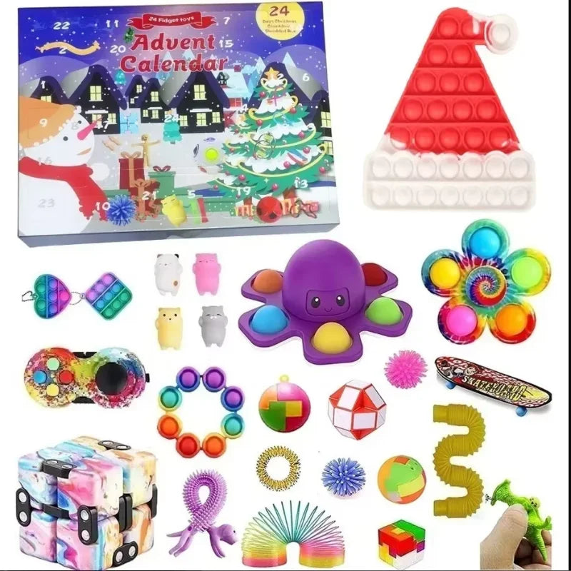 Speelgoed Kerst Advent Kalender | Het leukste kerstcadeau | Speelgoed Kerstboom voor Kinderen - Cynthia