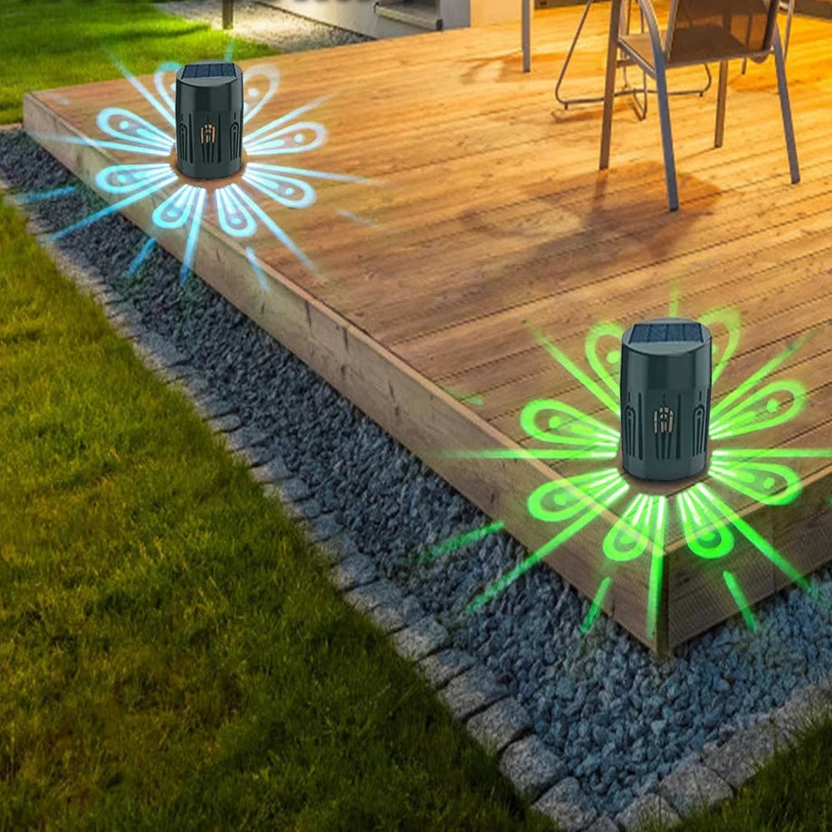 Outdoor tuin LED schaduw hek zonne-verlichting | Zonne-verlichting - Shadolar