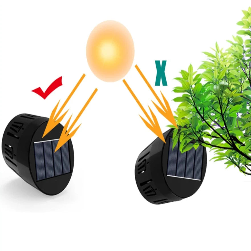 Outdoor tuin LED schaduw hek zonne-verlichting | Zonne-verlichting - Shadolar