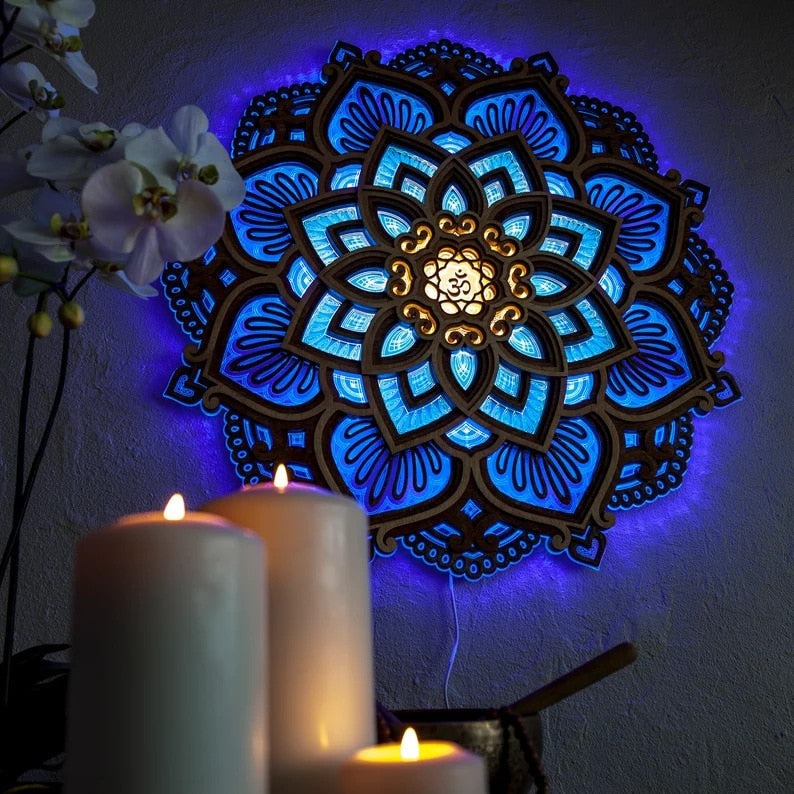 Creëer Rust en Ontspanning in Jouw Ruimte - Mandala Lamp