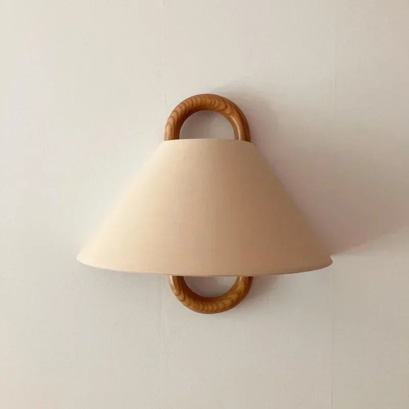 Natuurlijke Elegantiewandlamp | Minimalistisch Wabi-Sabi Ontwerp voor een Rustgevende Sfeer - Lumiene