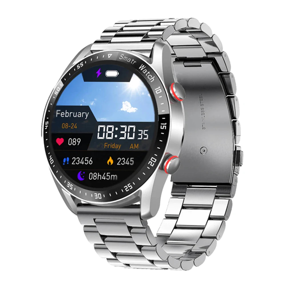 Vada - Stijlvol ECG+PPG-functie Smartwatch - waterbestendig