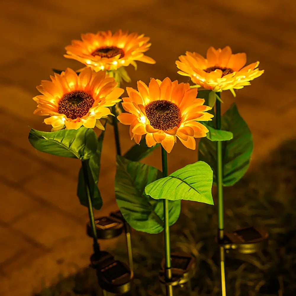 Waterdichte Tuin Zonnebloem op Zonneverlichting - PathFlower