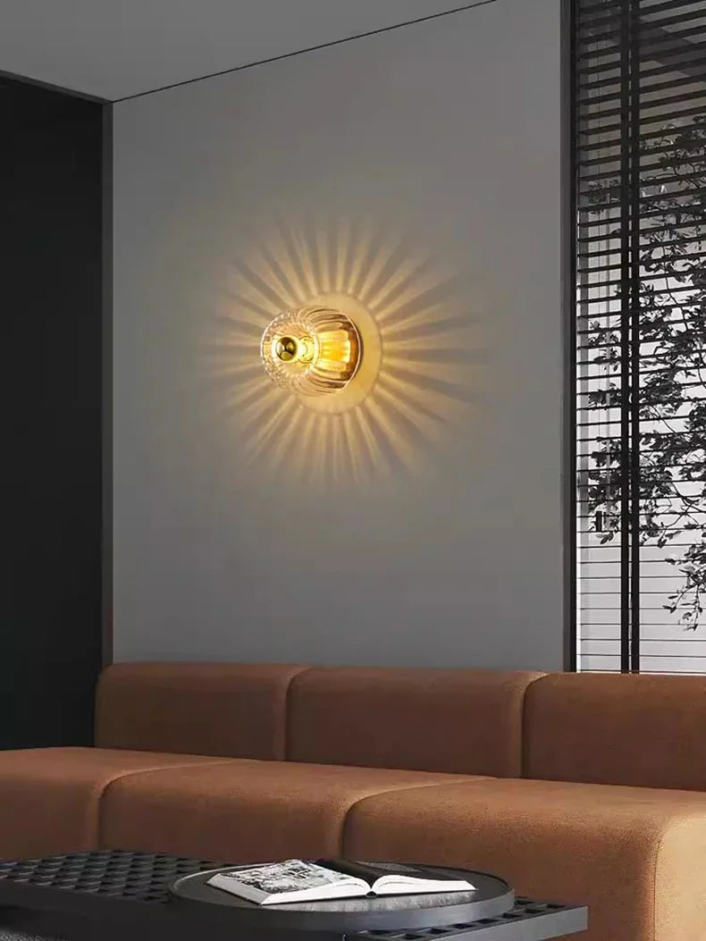 modern Scandinavisch design | Strak Minimalistisch Ontwerp | Nordic Bauhaus Wandlamp - Miela