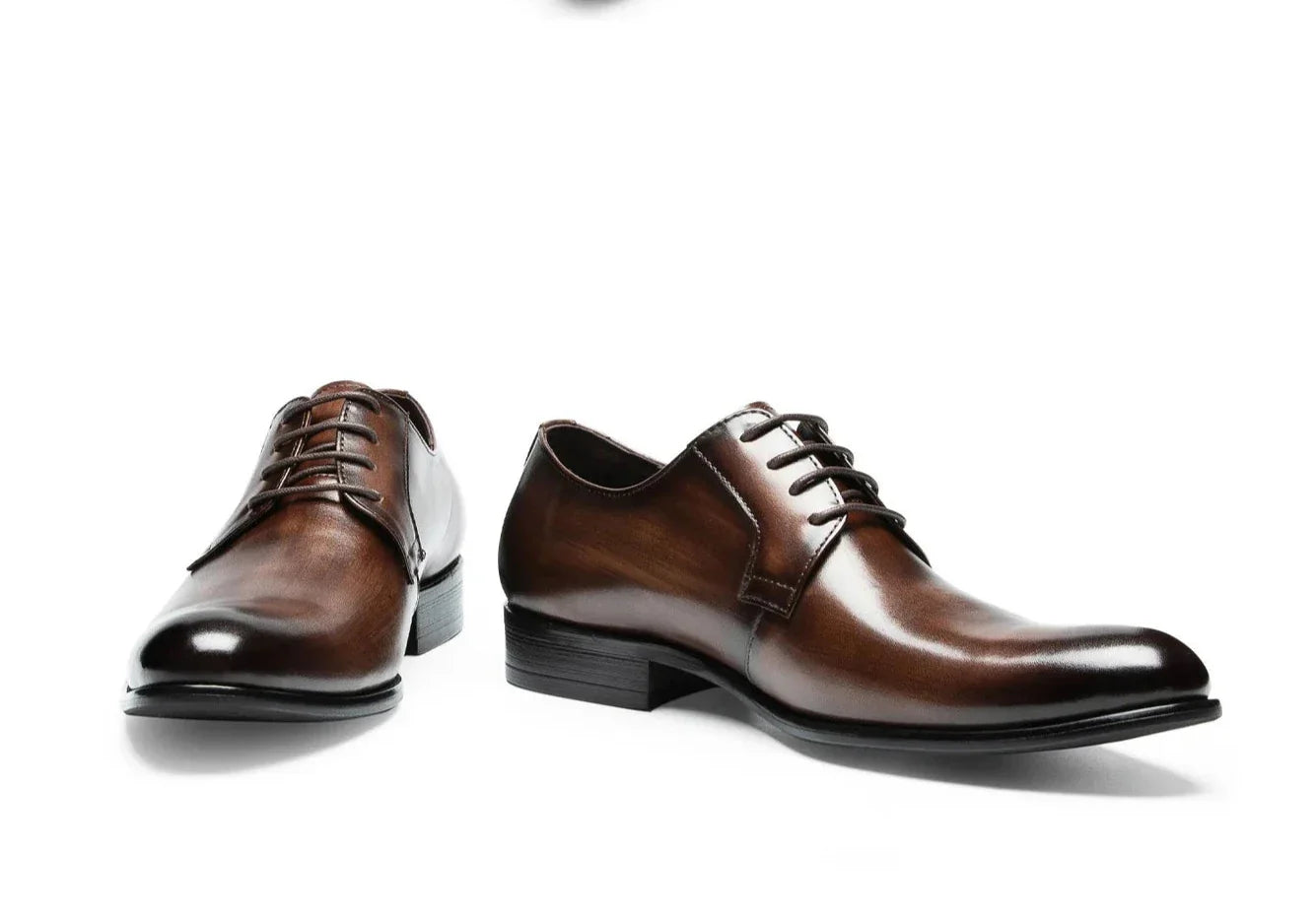 Italiano Leren Derby Schoenen voor Heren met Veters | Comfortabele & Stijlvolle Formele Schoenen - Ethan