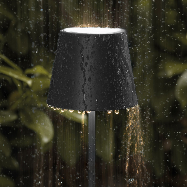 Dimbare Lange Tafellamp | Luxe design - Kleurenlamp