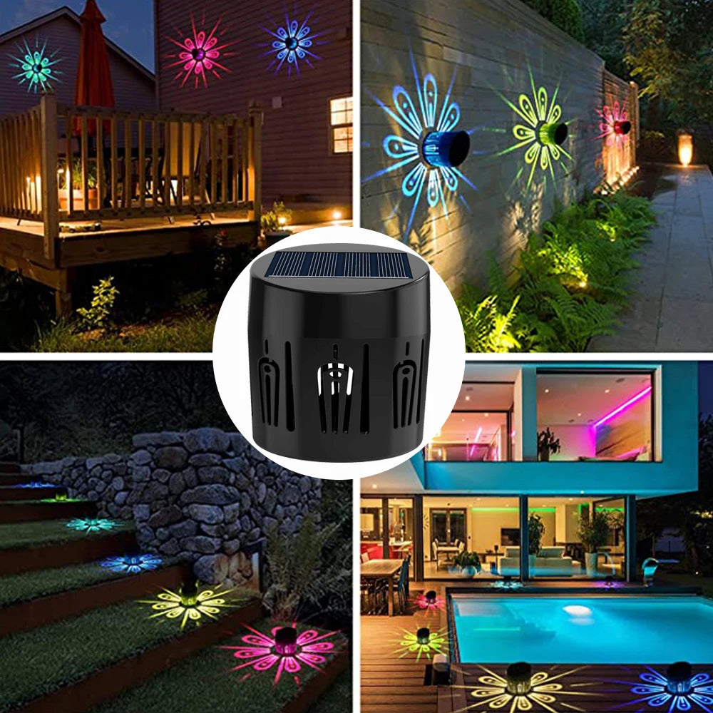 Outdoor tuin LED schaduw hek zonne-verlichting | Zonne-verlichting - Shadolar