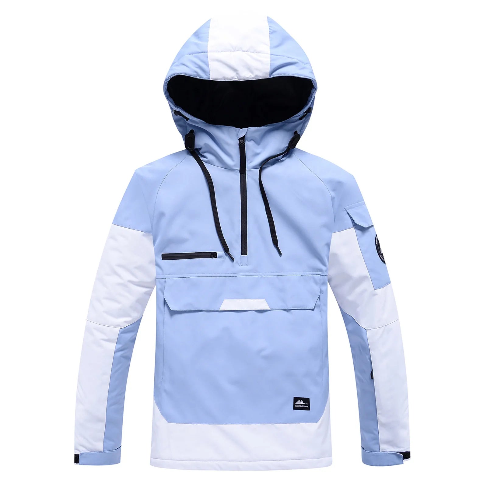 Unisex met Capuchon Ski Jas | Waterdicht, Winddicht & Ademend Sneeuwjack - Auzie