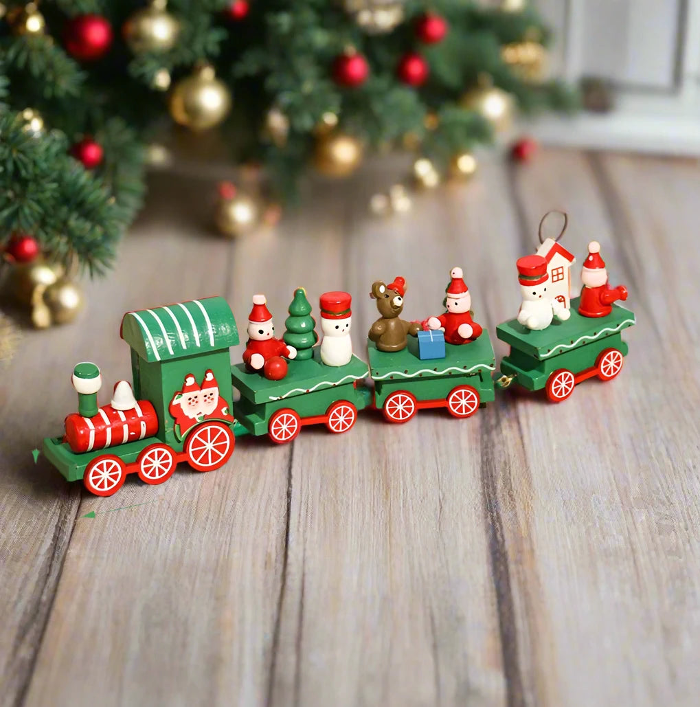 Feestelijke Ornamenten Kersttrein Decoratie voor Thuis | Kinderen kerstgeschenk - Ornamel