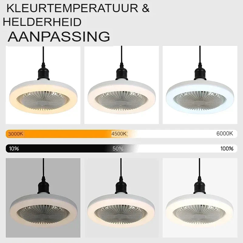 3-in-1 Plafondventilator | Stijlvol met gebruiksgemak - Arma