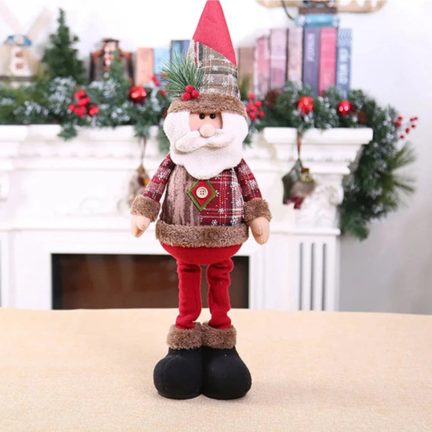 Feestelijke Kerstman Poppendecoratie voor Thuis | Knusse kerstdecoratie - SantaDoll