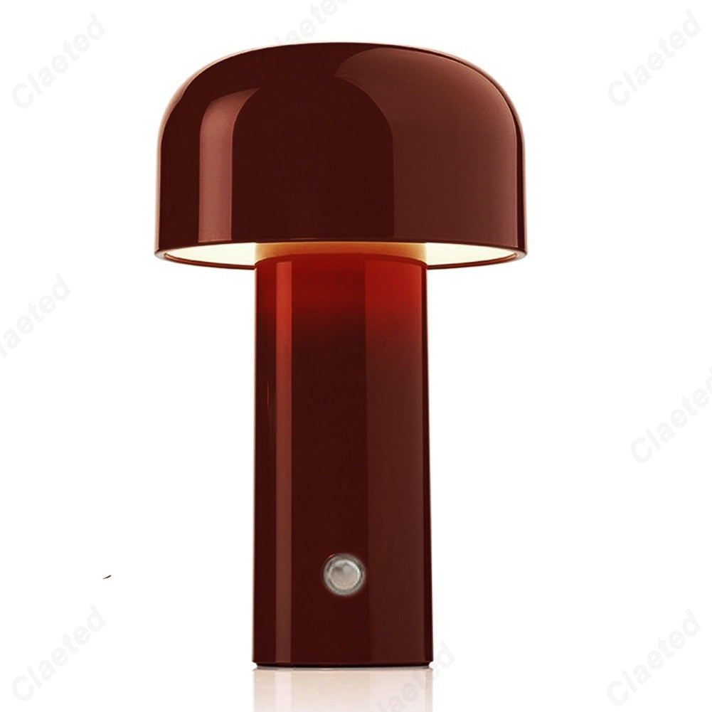 Garny - Draagbare USB Oplaadbare Touch Bedlamp Woonkamer Decoratie Lamp