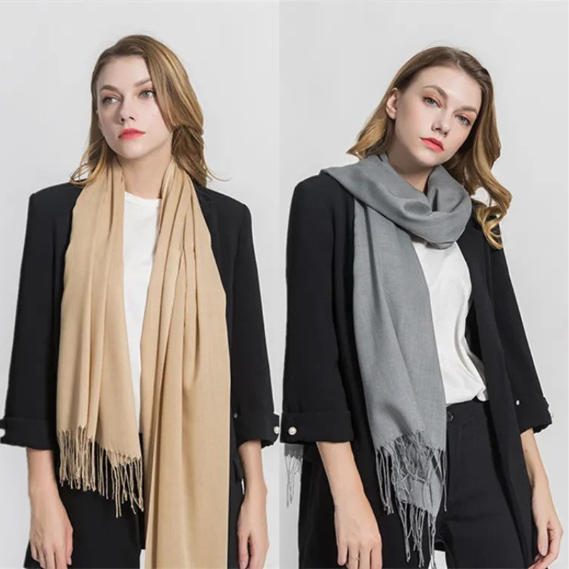 Cashmere Sjaal voor Dames voor Herfst en Winter - Cadrine