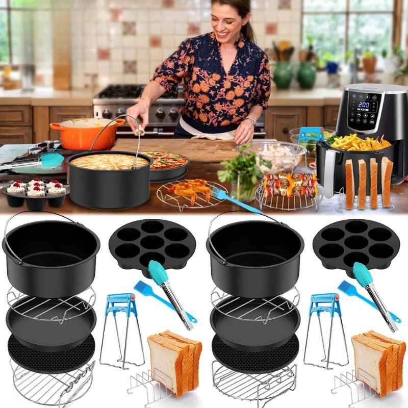 FryChef | Lucht Friteuse Accessoires Set | Gemakkelijk en Veelzijdig | Verander Uw Keuken