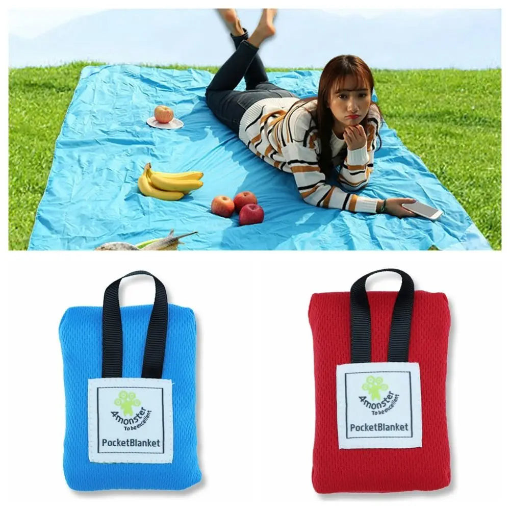 SeaMat - Waterdichte strandmat, opvouwbaar en draagbaar met tas