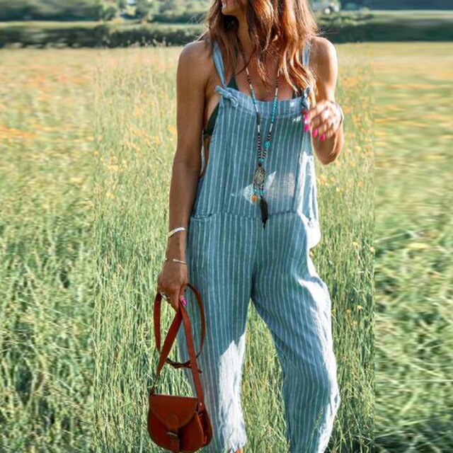 Dames Trends Demi Jumpsuit met Verstelbare Riemen | Casual Zomer Must-Have - Talissa