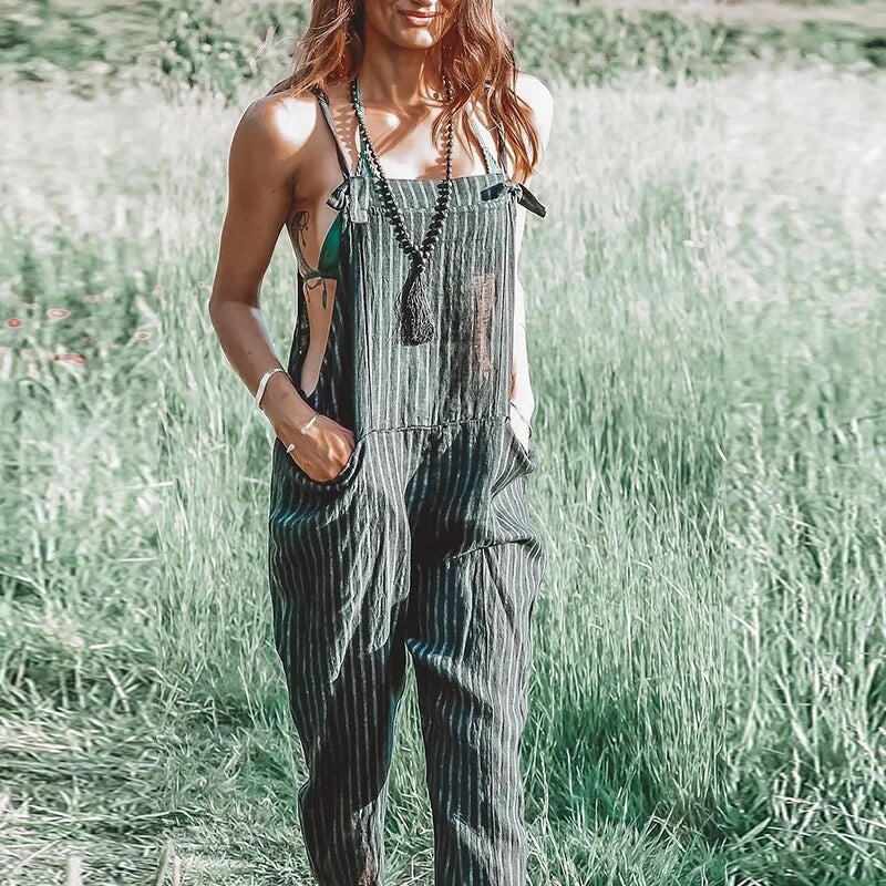 Dames Trends Demi Jumpsuit met Verstelbare Riemen | Casual Zomer Must-Have - Talissa