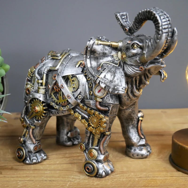 Mechanische punkdieren | Uniek mechanisch ontwerp | Olifant - Connor