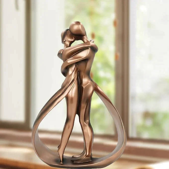 Resin-Couple - Standbeeld “Eeuwige Liefde”.