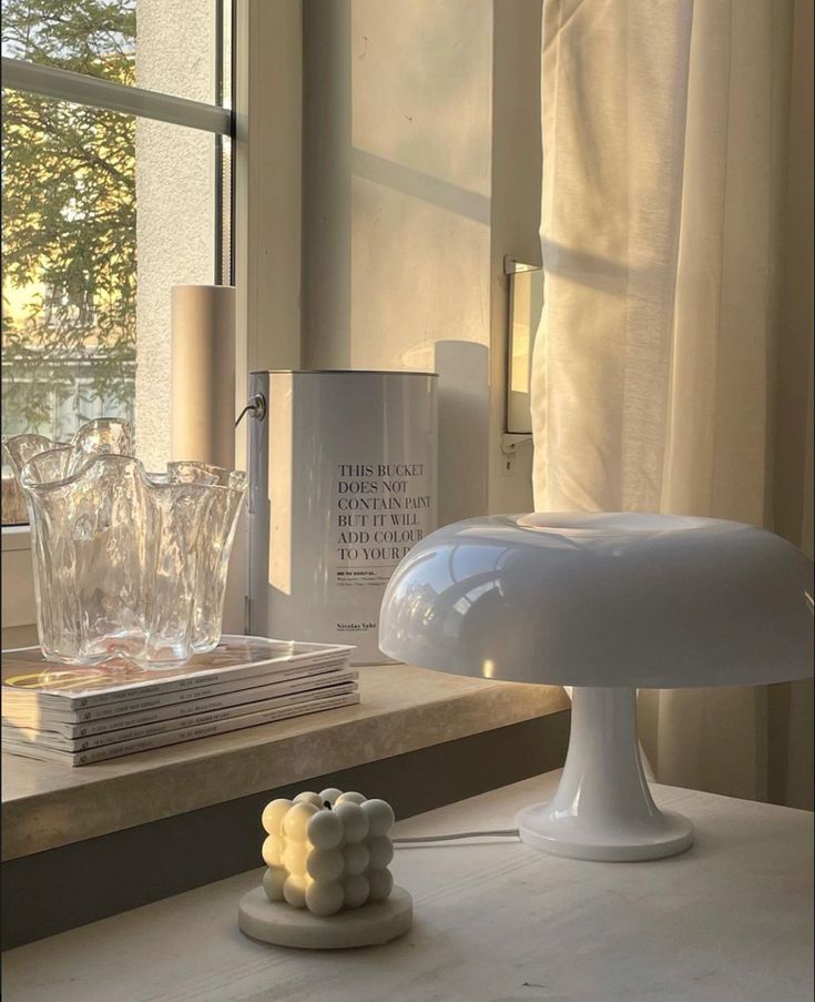 Draagbare & Luxe Paddenstoel Tafellamp - Mushroom Lamp