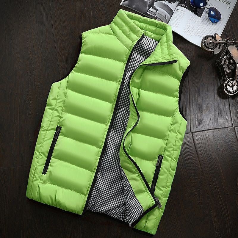 Waterdichte Heren Bodywarmer met Rits en Zakken - Elvino