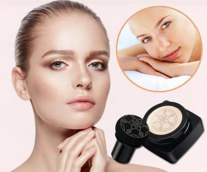 Mira - CC cream foundation make-up met paddenstoelvormig luchtkussen