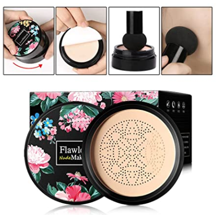 Mira - CC cream foundation make-up met paddenstoelvormig luchtkussen