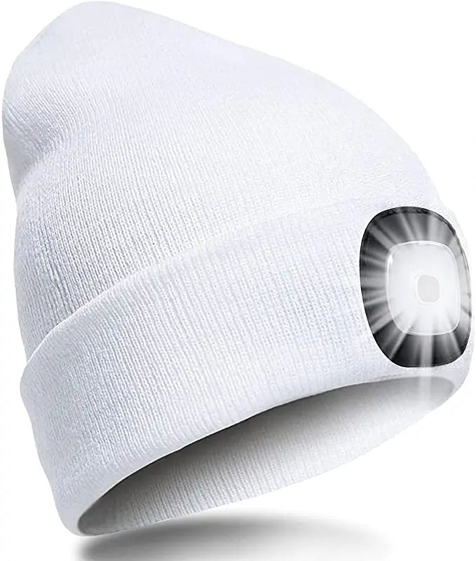 Warme LED Beanie muts met licht - Bry