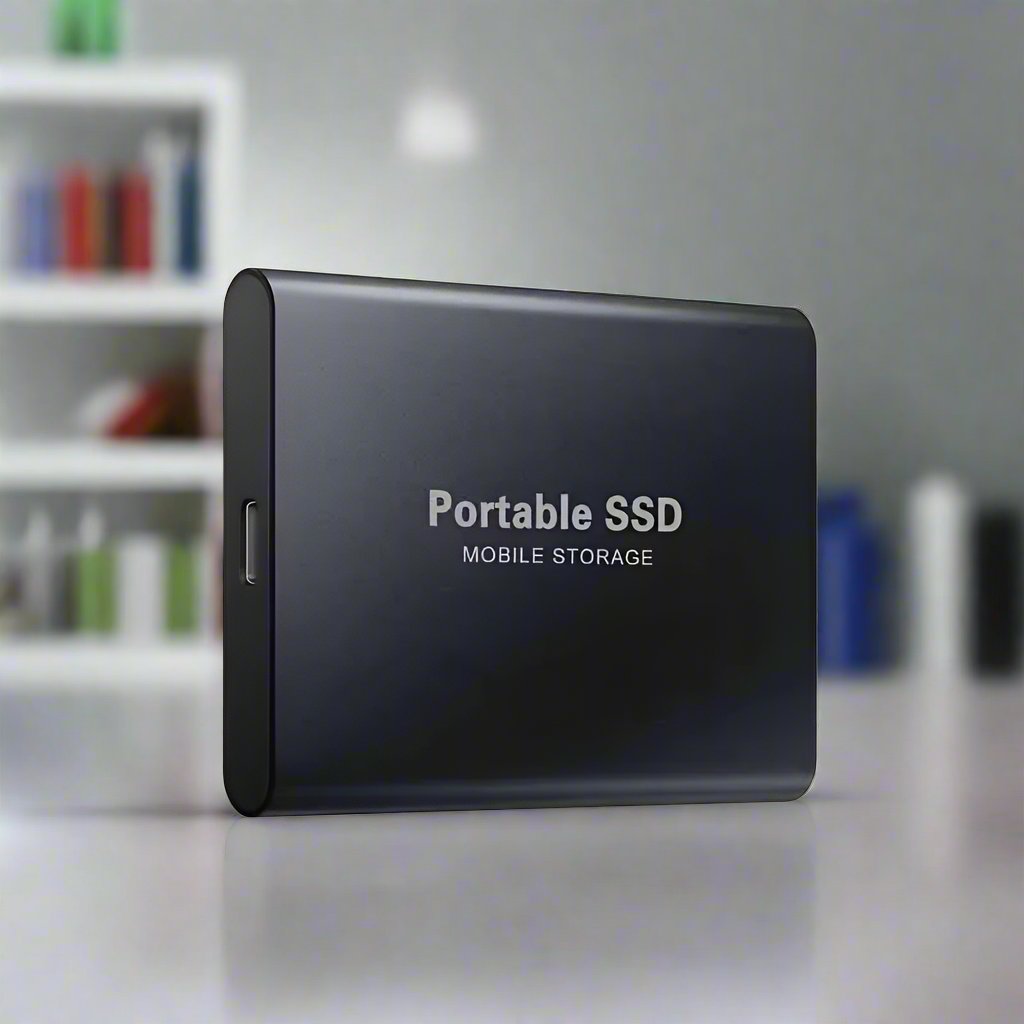 Draagbare externe SSD Supersnel | interklaascadeau | Mobiele opslag | Snelle opslag voor laptop en pc- SpeedFast