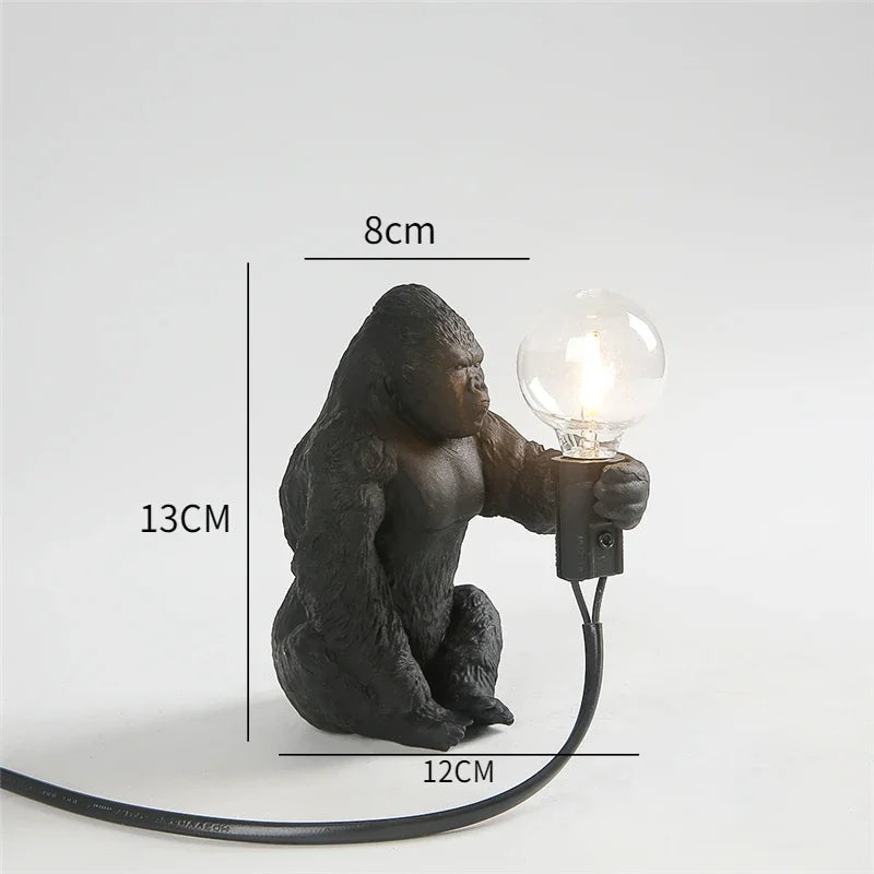 Moderne Mini Gorilla Tafellamp - Korie