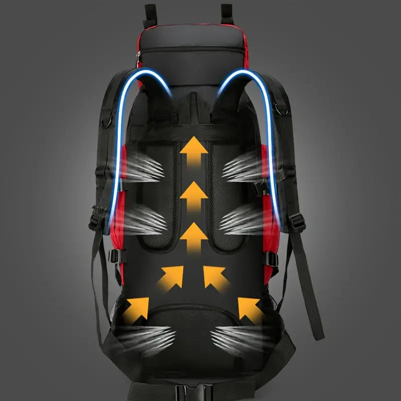 90L Backpack met ruime capaciteit - Waterdicht - Highpack