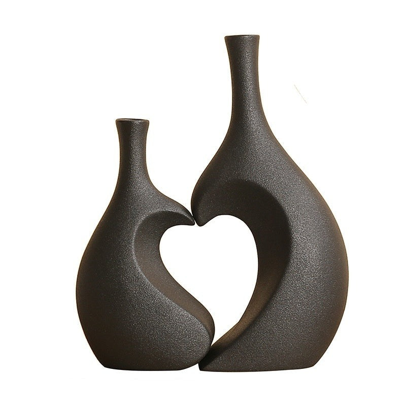 Hart - Ceramic Couple | Stijlvolle Vazen voor in huis