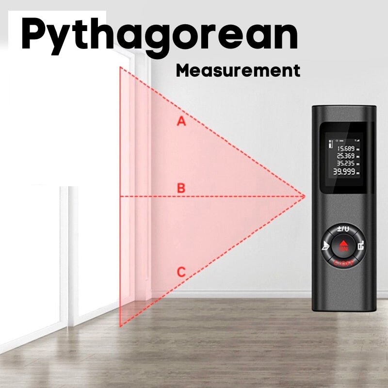 Elektrische afstandsmeter met laser | Meet afstanden zonder moeite - RangeQuick