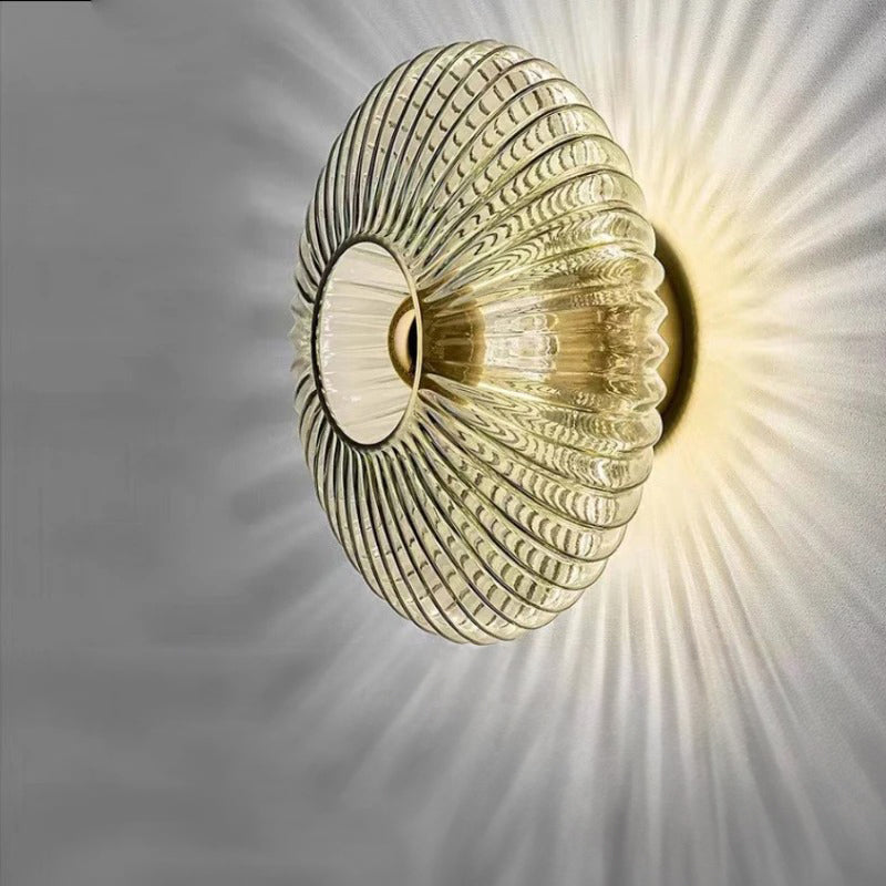 Elegante Glazen Wandlamp | Verlicht je Ruimte met Tijdloze Stijl - Owais