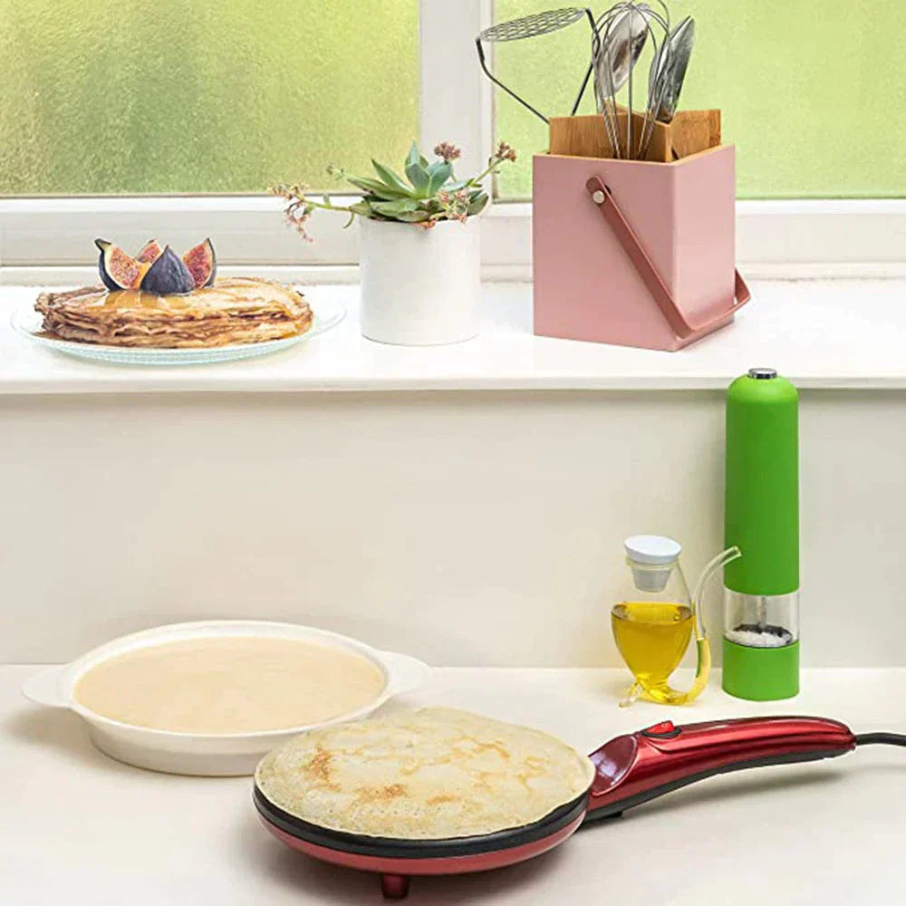 Crêpemaker, Perfecte Crêpes & Pannenkoeken in Enkele Seconden - QuickMaker