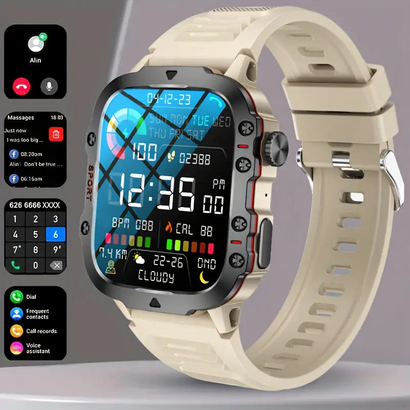 Sport Smartwatch - IP68 Waterdicht - Gaven