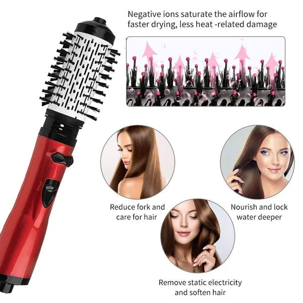 3-in-1 Haarstyler Met Roterende Functie - Swiwer