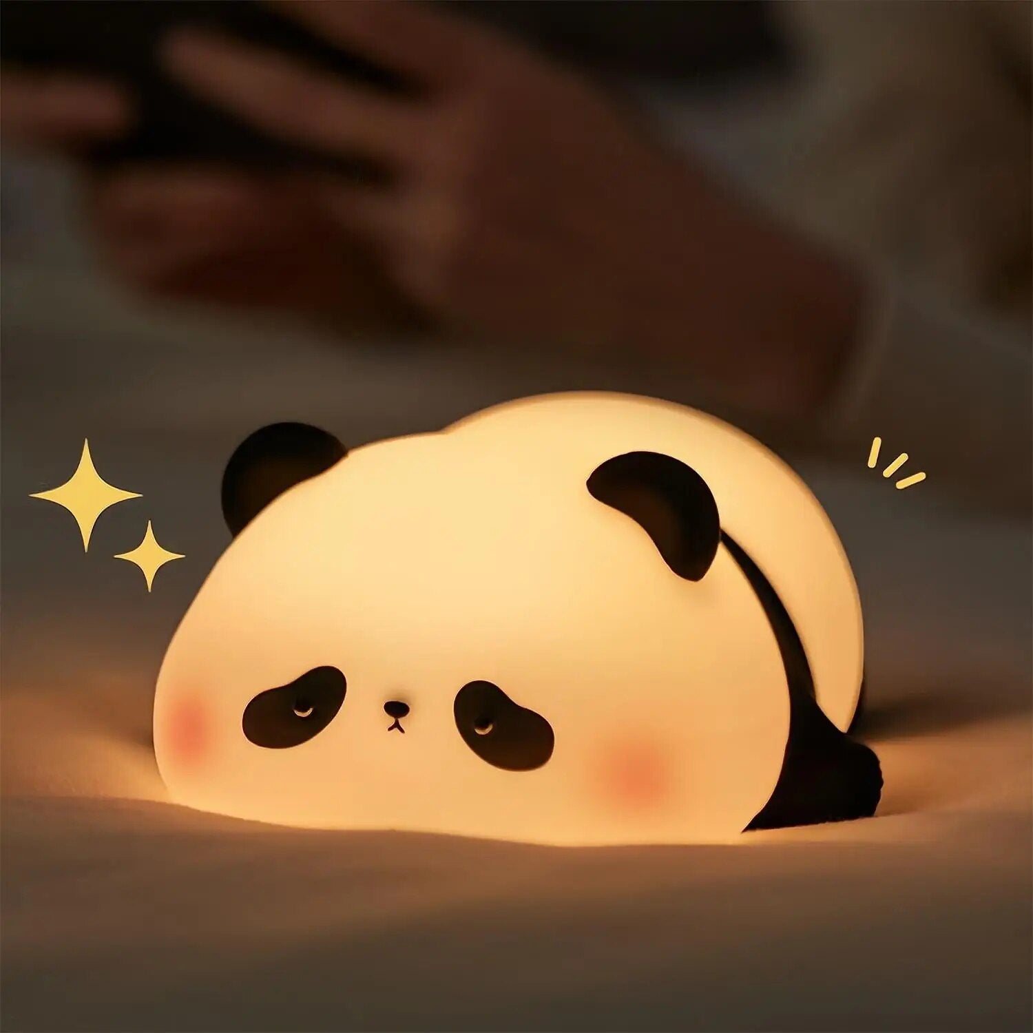 Schattig Mini Panda Bedzijde LED Sensor Nachtlampje - Deamy