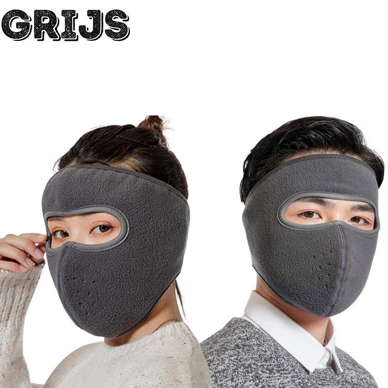 Winter Ademend Fleece Masker Unisex | Lichtgewicht  - Kimchi