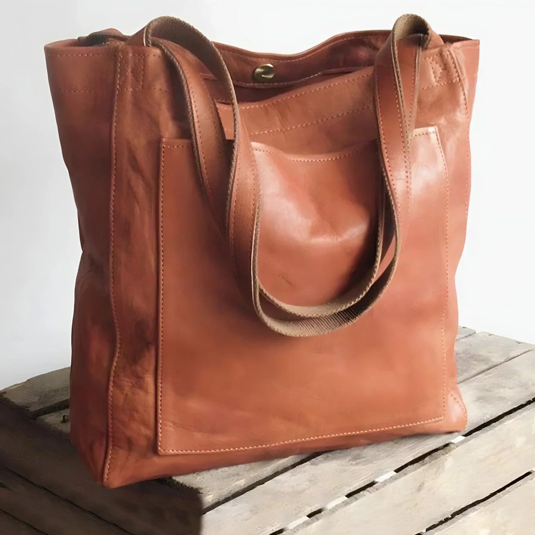 Julien | Vintage Leren tas | Duurzaam