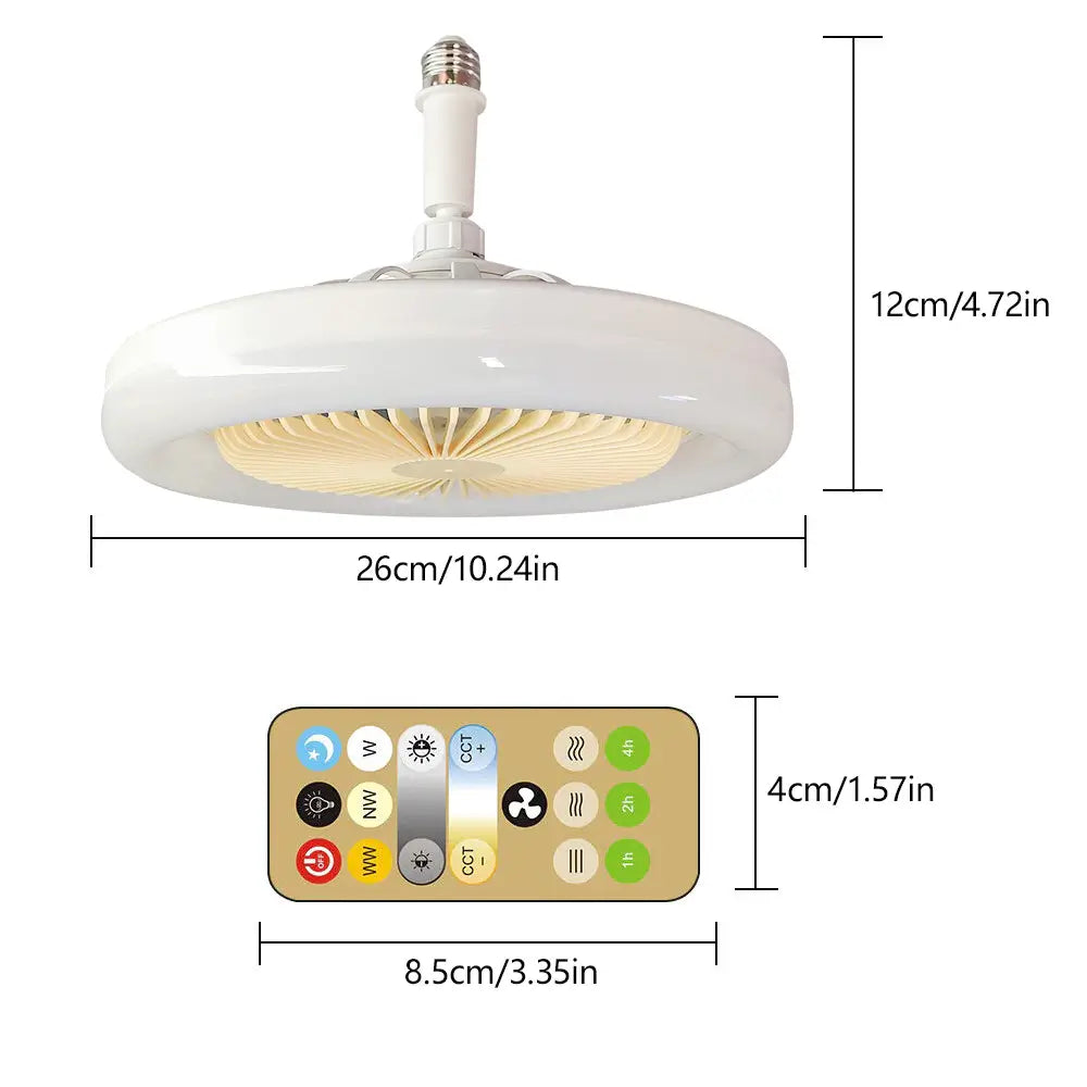 3-in-1 Plafondventilator | Stijlvol met gebruiksgemak - Arma