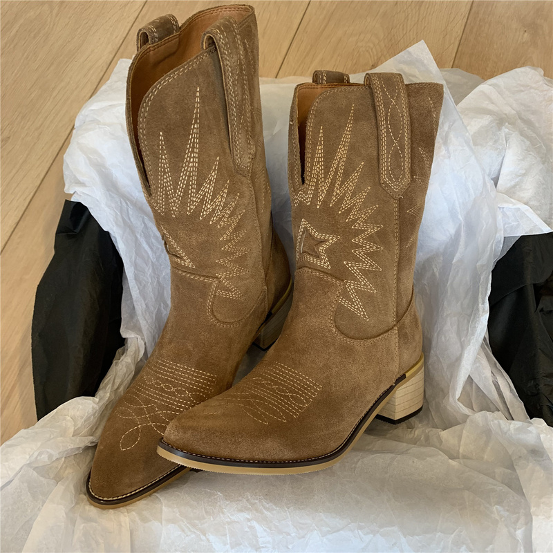 Ember Western Cowboylaarzen voor dames | Tijdloze elegantie en comfort - Hemar