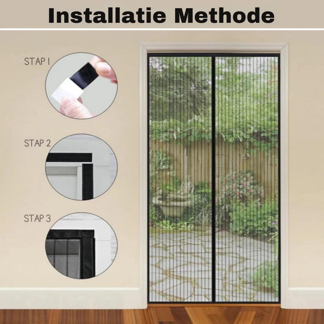 Magnetische Hordeur | Eenvoudige installatie - EasyDoor