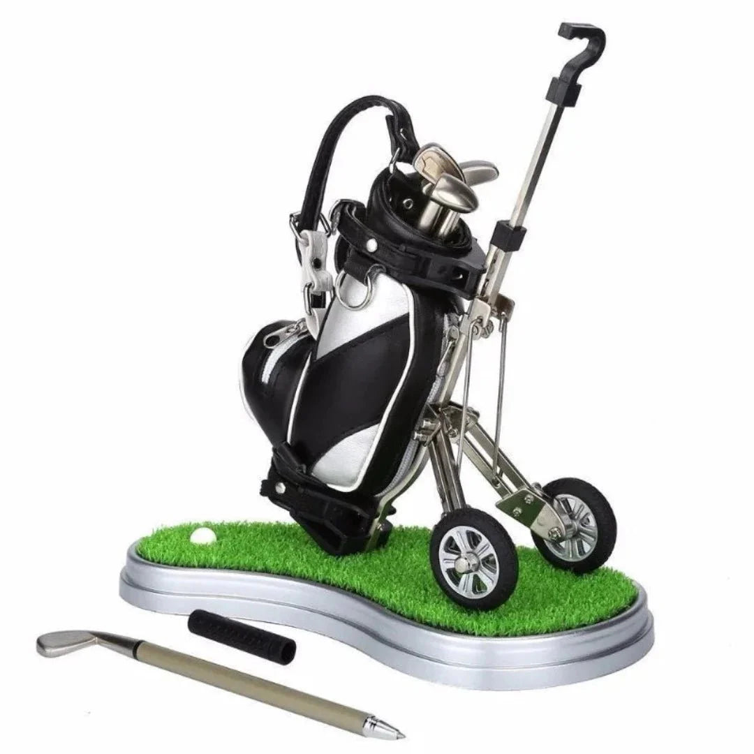 Mini Golf Penhouder Set met Bijgeleverde Pennen - Janex