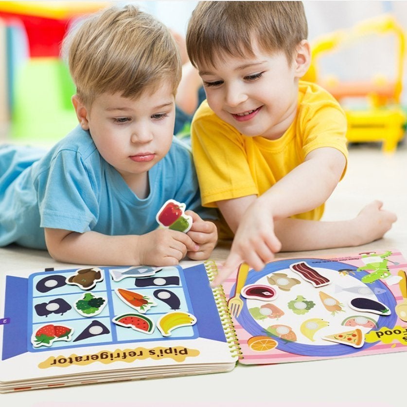 KidsBook | Montessori activiteitenboek voor kinderen | Ontwikkel vaardigheden