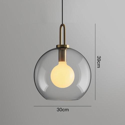 Moderne glazen hanglamp - Garnar