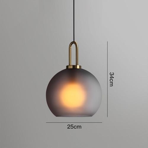 Moderne glazen hanglamp - Garnar