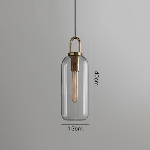 Moderne glazen hanglamp - Garnar