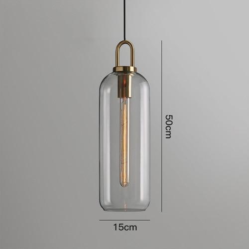 Moderne glazen hanglamp - Garnar